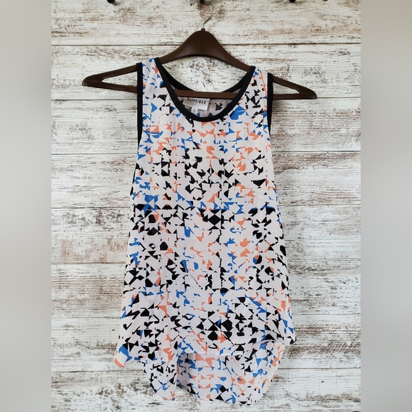 Olive + Oak Tops - Olive + Oak Racerback Sheer Tank Cover-up NWT